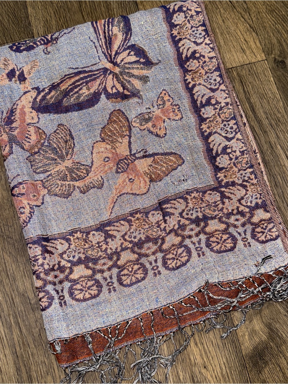 unique butterfly pashmina